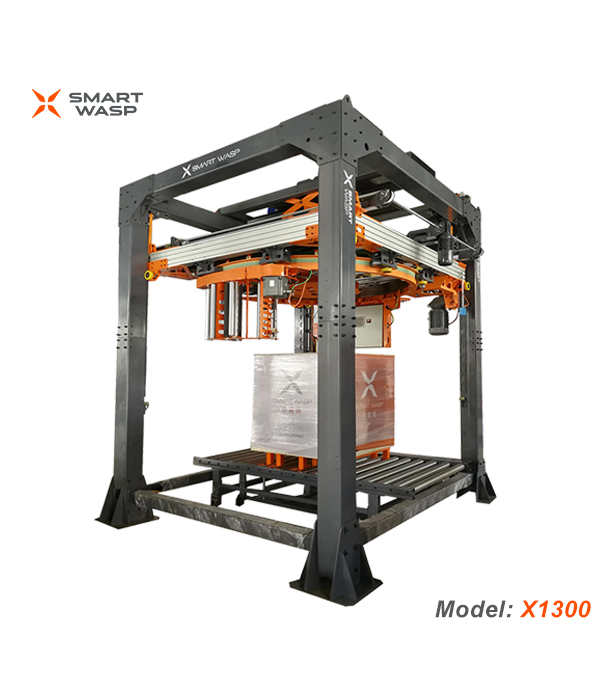 X1300 Ring Type High Speed Fully Automatic Pallet Wrapping Machine