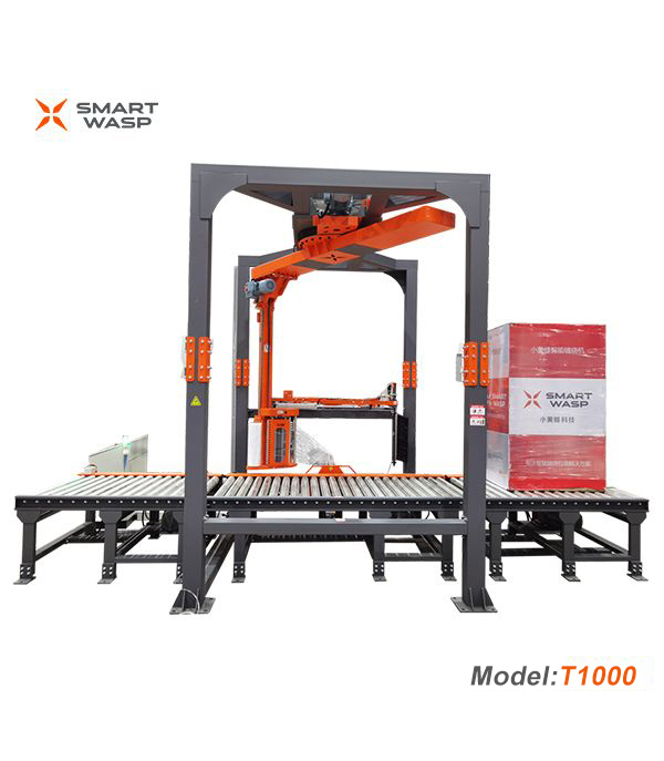 T1000 Rotary Arm Fully Automatic Pallet Wrapping Machine