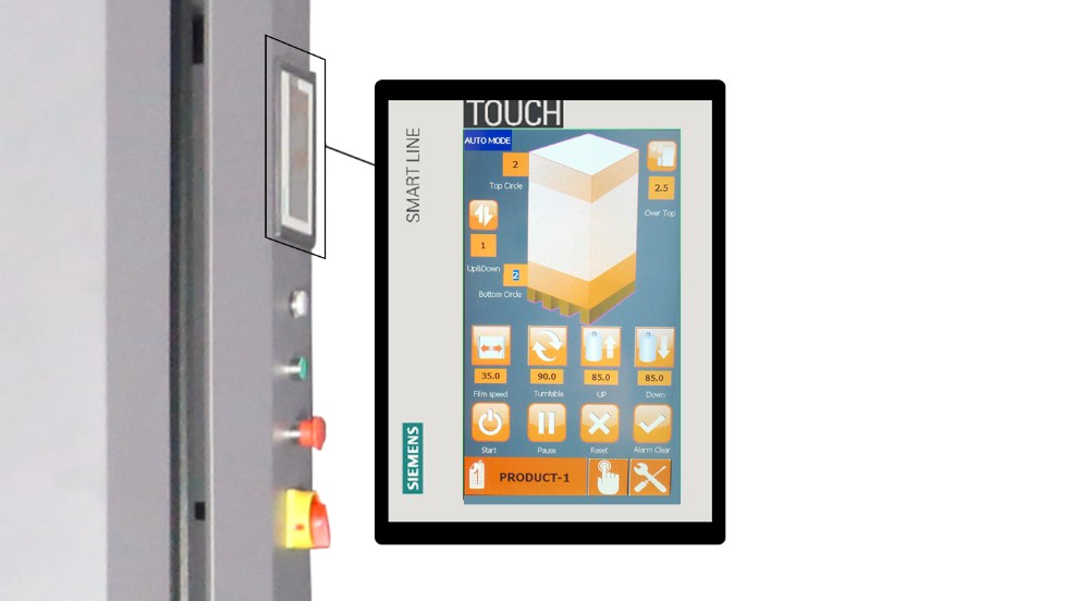 LCD touch operating system