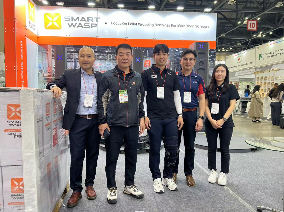 SMART WASP VI “Orange” debuts at the Korea Pack 2024 exhibition in Seoul