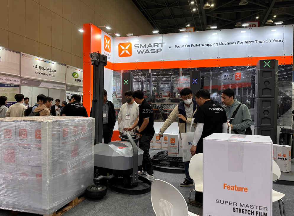 SMART WASP VI “Orange” debuts at the Korea Pack 2024 exhibition in Seoul