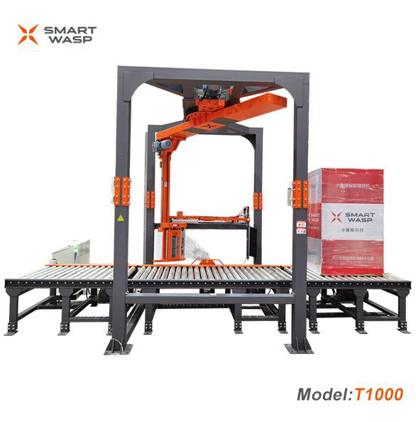 X1000 Rotary Arm Fully Automatic Pallet Wrapping Machine